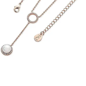 Tipperary Crystal Jewellery Circle Drop Pearl Pendant Necklace* Boxed Gifts