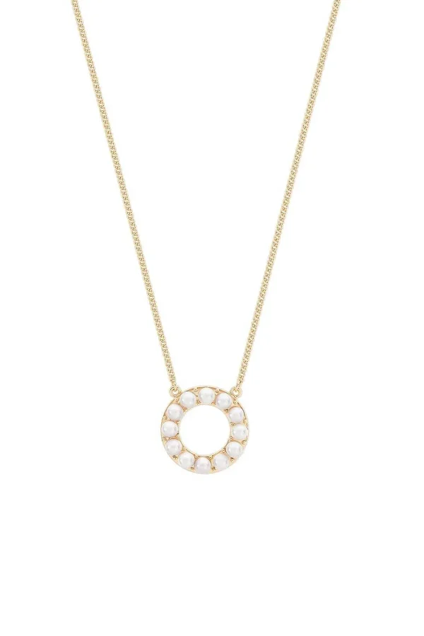 Tipperary Crystal Jewellery Circle Of Pearl Pendant* Boxed Gifts