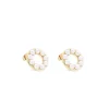 Tipperary Crystal Jewellery Circle Of Pearls Earrings* Boxed Gifts