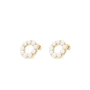 Tipperary Crystal Jewellery Circle Of Pearls Earrings* Boxed Gifts
