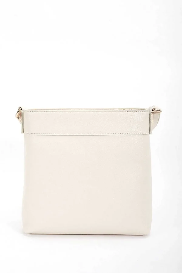SOUL Accessories Classic Crossbody Front Zip Bag In Cream* Accessories