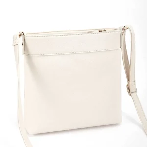 SOUL Accessories Classic Crossbody Front Zip Bag In Cream* Accessories