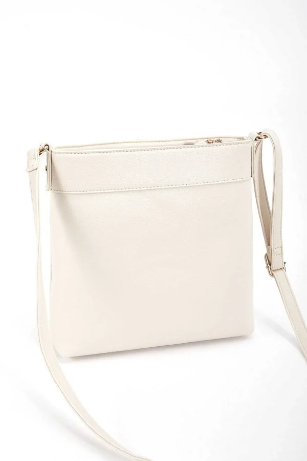 SOUL Accessories Classic Crossbody Front Zip Bag In Cream* Accessories