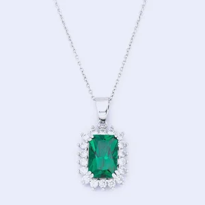 Knight & Day Classic Emerald Pendant* Boxed Gifts