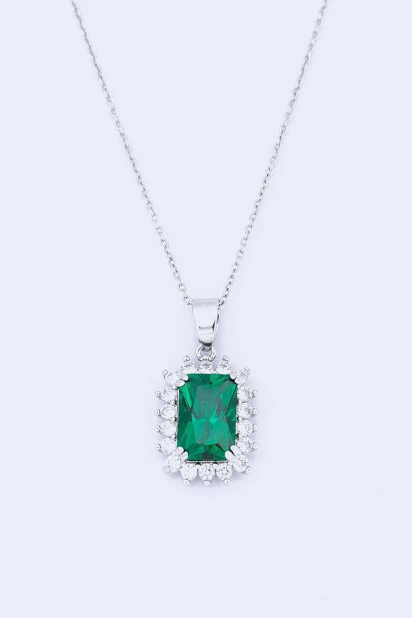 Knight & Day Classic Emerald Pendant* Boxed Gifts