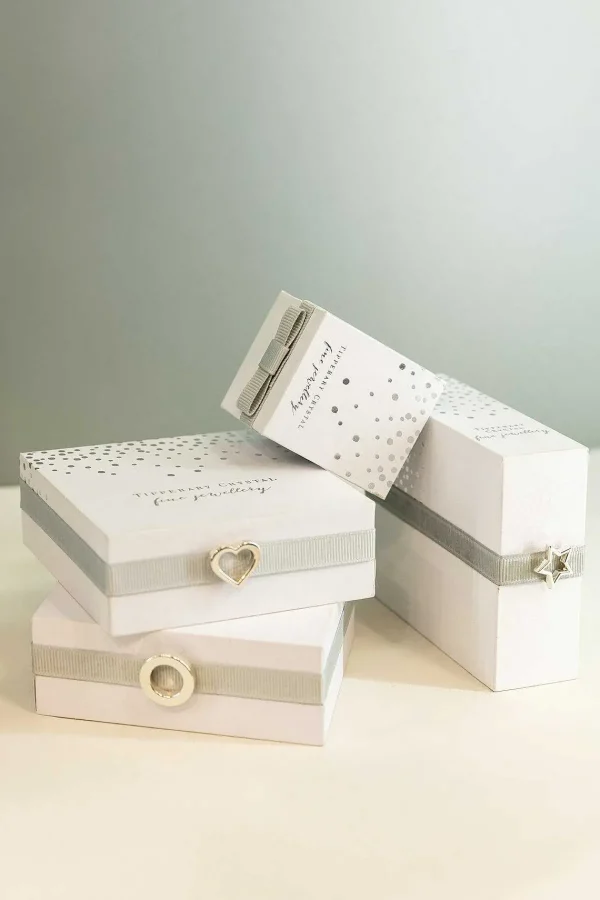 Tipperary Crystal Jewellery Clear Stone Stud Earrings* Boxed Gifts