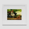 Blue Shoe Gallery Cockerel And Hen Wall Art* Homeware