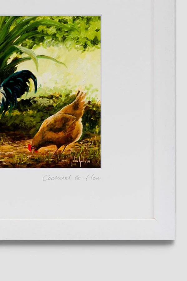 Blue Shoe Gallery Cockerel And Hen Wall Art* Homeware
