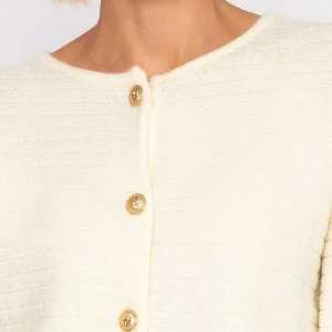 J'aime la Vie Coco Cardigan In Ecru*Women Jumpers & Cardigans