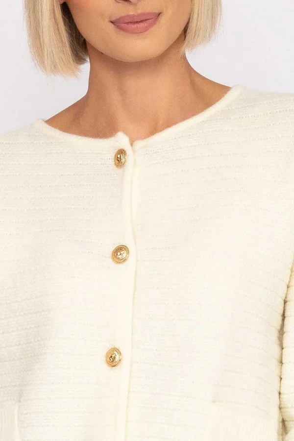 J'aime la Vie Coco Cardigan In Ecru*Women Jumpers & Cardigans