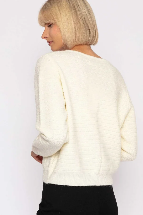 J'aime la Vie Coco Cardigan In Ecru*Women Jumpers & Cardigans