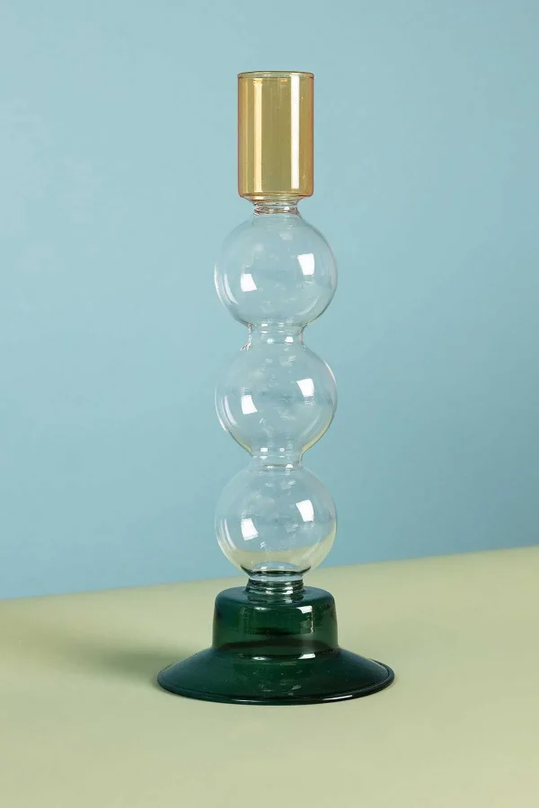 Eclectic Colour Block Candle Stand* Homeware