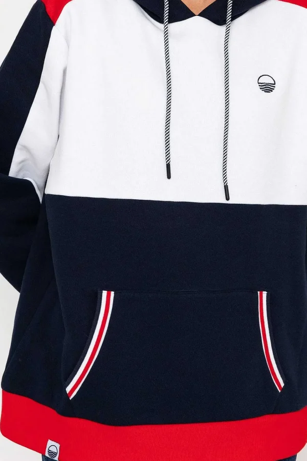 West Quay Colour Block Hoodie In Navy*Women Hoodies & Sweatshirts