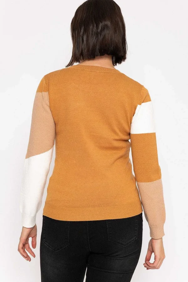 Rowen Avenue Colour Block Knit In Brown*Women Jumpers & Cardigans