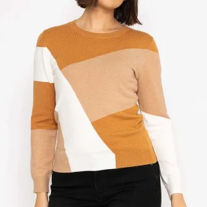 Rowen Avenue Colour Block Knit In Brown*Women Jumpers & Cardigans