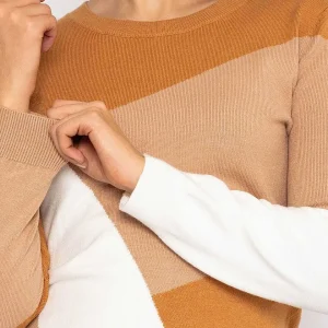 Rowen Avenue Colour Block Knit In Brown*Women Jumpers & Cardigans
