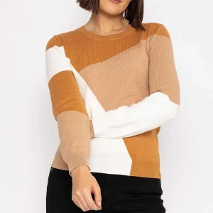 Rowen Avenue Colour Block Knit In Brown*Women Jumpers & Cardigans