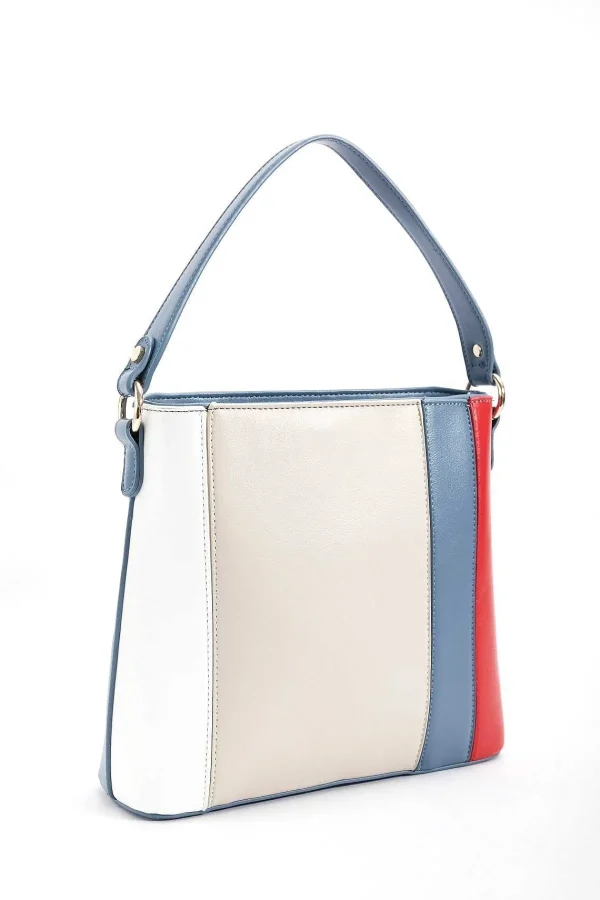SOUL Accessories Colour Block Tote In Blue* Accessories