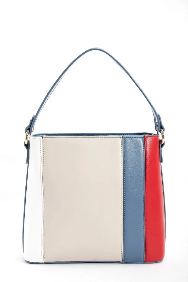 SOUL Accessories Colour Block Tote In Blue* Accessories