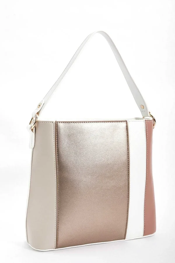 SOUL Accessories Colour Block Tote In Gold* Accessories