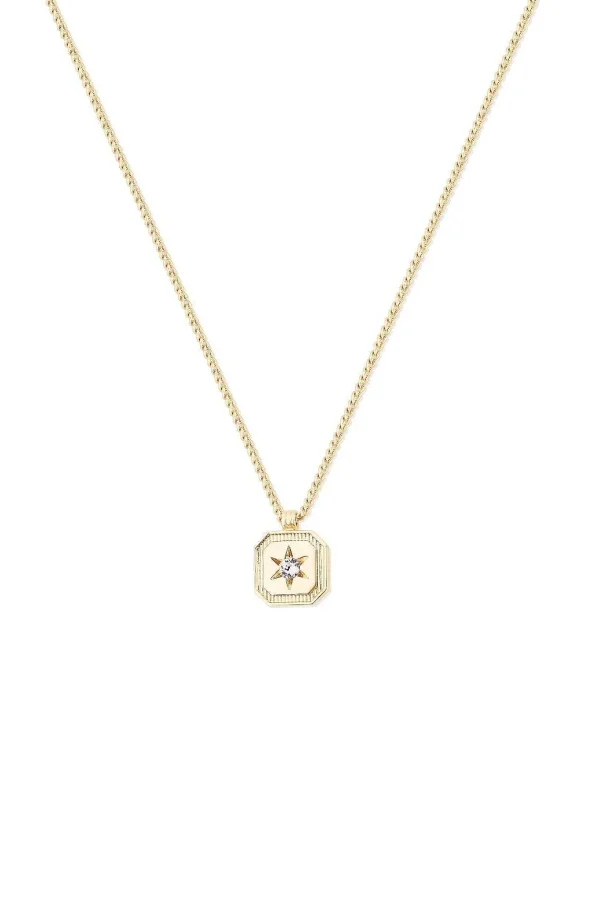 Tipperary Crystal Jewellery Compass Star Pendant Nacklace* Boxed Gifts
