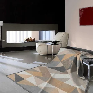 Biederlack Composition Stone Sofa Blanket* Homeware