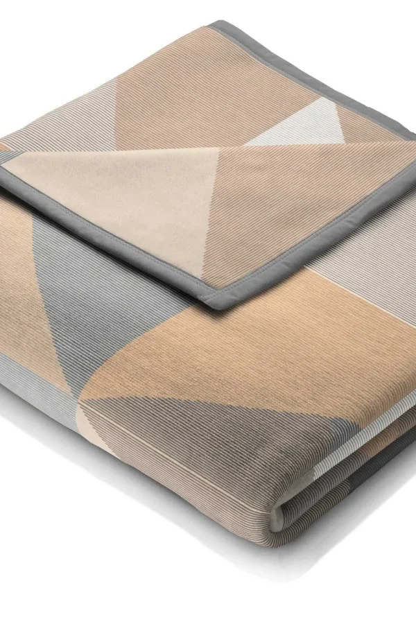 Biederlack Composition Stone Sofa Blanket* Homeware
