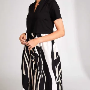 Peruzzi Contract Monochrome Print Dress*Women Dresses & Jumpsuits