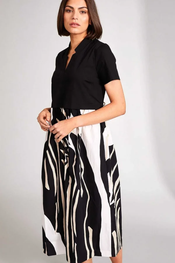 Peruzzi Contract Monochrome Print Dress*Women Dresses & Jumpsuits