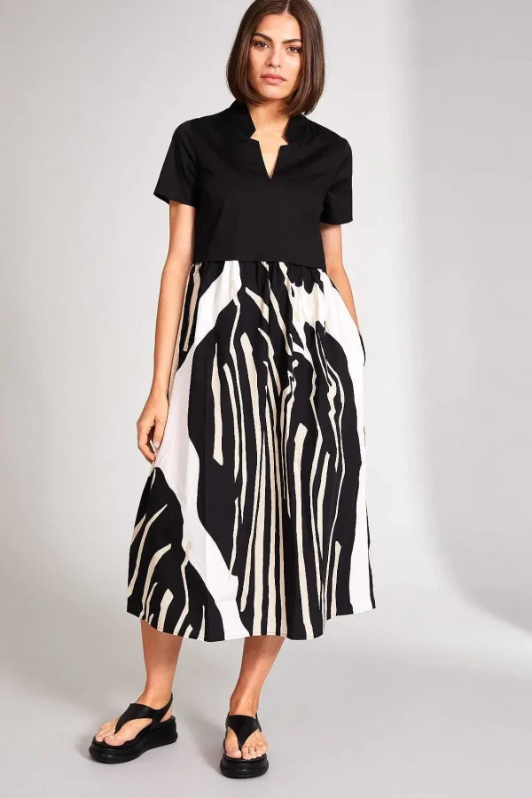 Peruzzi Contract Monochrome Print Dress*Women Dresses & Jumpsuits