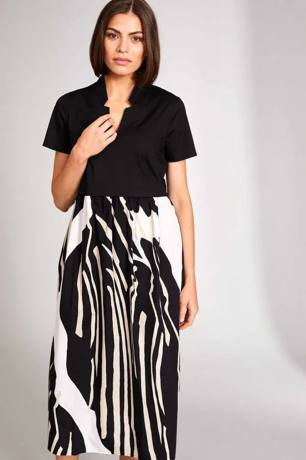 Peruzzi Contract Monochrome Print Dress*Women Dresses & Jumpsuits