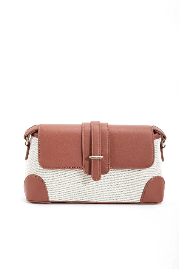 SOUL Accessories Contrast Top Shoulder Bag In Tan* Accessories