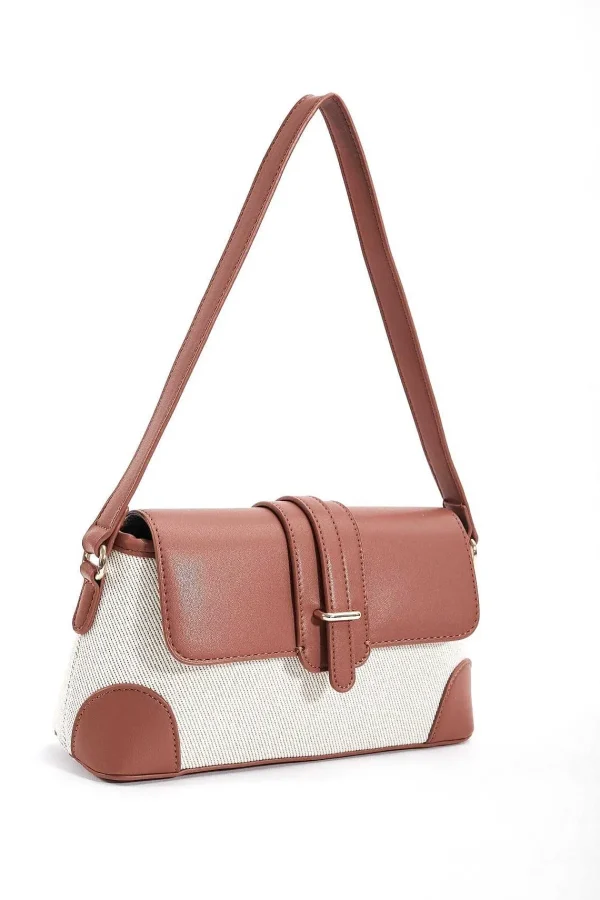 SOUL Accessories Contrast Top Shoulder Bag In Tan* Accessories