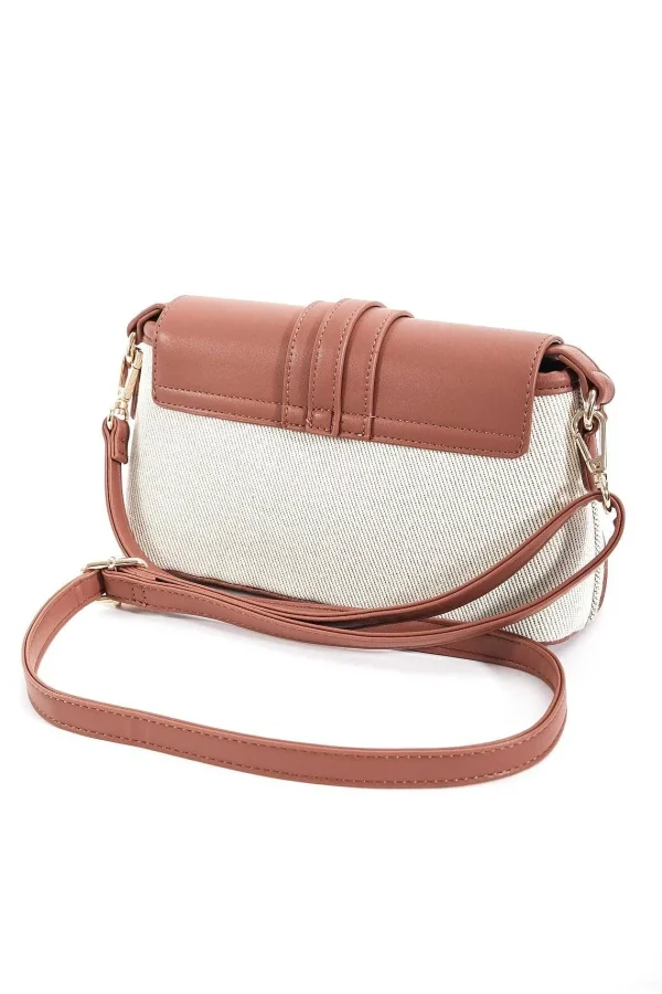 SOUL Accessories Contrast Top Shoulder Bag In Tan* Accessories