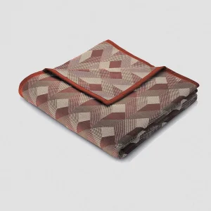 Biederlack Copper Geometric Throw* Homeware