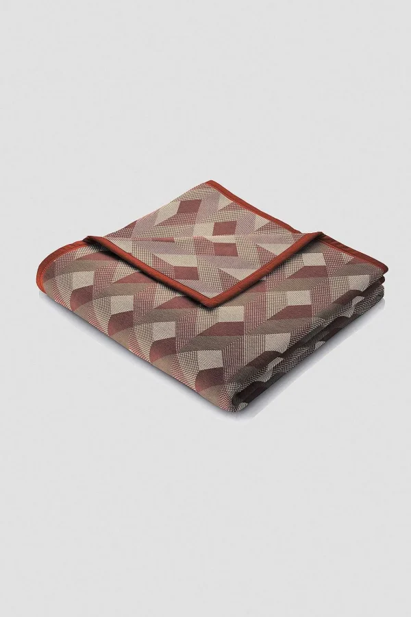 Biederlack Copper Geometric Throw* Homeware