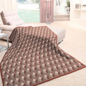 Biederlack Copper Geometric Throw* Homeware