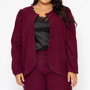 Rowen Avenue Cord Jacket In Plum*Women Coats & Jackets