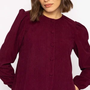 Rowen Avenue Cord Jacket In Plum*Women Coats & Jackets