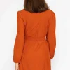 Rowen Avenue Cord Mini Dress In Rust*Women Dresses & Jumpsuits
