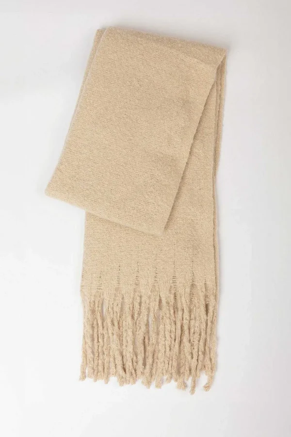 SOUL Accessories Cosy Scarf In Cream* Accessories