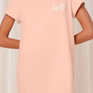 Triumph Cotton Nightdress In Peach*Women Nightwear