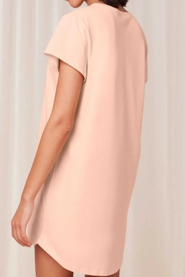 Triumph Cotton Nightdress In Peach*Women Nightwear