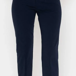 Peruzzi Cotton Turn Up Trousers In Navy*Women Jeans & Trousers