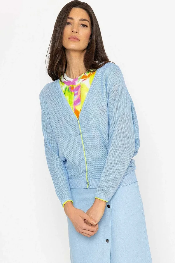 Cks Fashion Cratt Cardigan In Blue*Women Jumpers & Cardigans