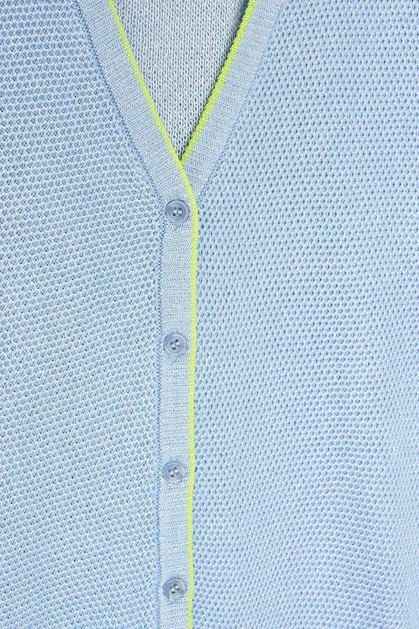 Cks Fashion Cratt Cardigan In Blue*Women Jumpers & Cardigans