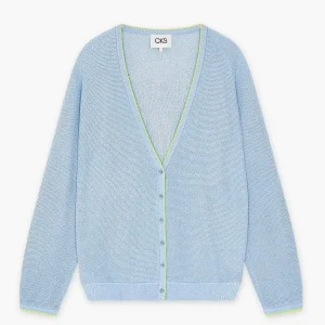 Cks Fashion Cratt Cardigan In Blue*Women Jumpers & Cardigans