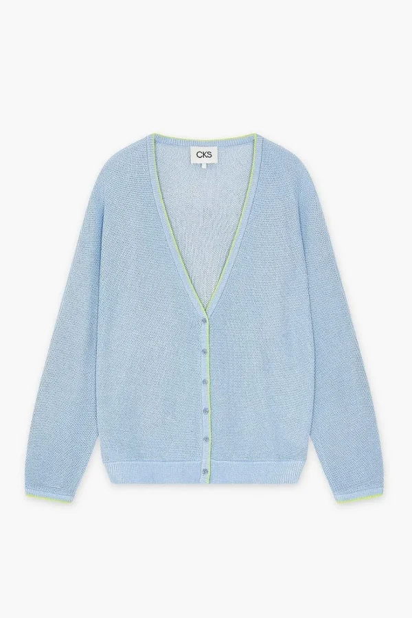 Cks Fashion Cratt Cardigan In Blue*Women Jumpers & Cardigans