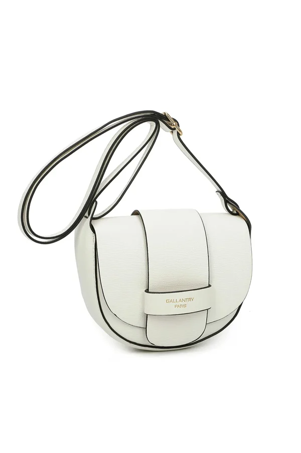 Gallantry Crescent Crossbody In White*Women As Seen On Social