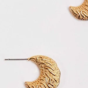 Joularie Crescent Moon Hoop Earrings* Boxed Gifts